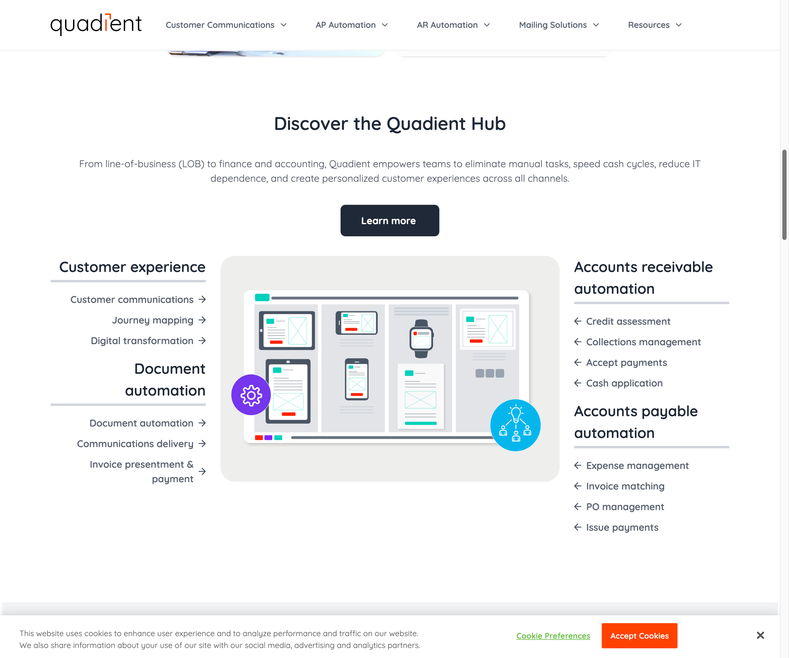 Quadient Screenshot